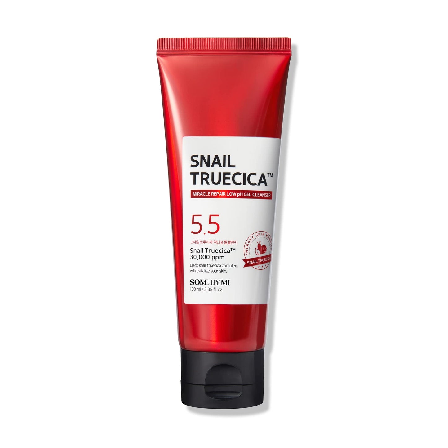 Some By Mi Snail Truecica Miracle Repair Low pH Gel Cleanser (100ml)
